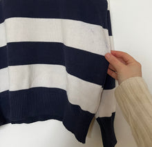 Upload image to gallery, Pull Lacoste Club inspiration marinière - L
