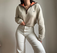 Charger l&#39;image dans la galerie, Pull half zip Lacoste en coton - M
