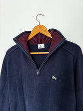 Charger l&#39;image dans la galerie, Pull half zip Lacoste bleu marine - M
