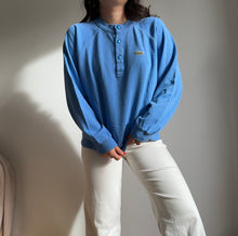 Charger l&#39;image dans la galerie, Pull Lacoste au col boutonné fabriqué en France des années 80 - S
