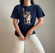 Charger l&#39;image dans la galerie, T-shirt Ralph Lauren collection Polo Bear marin - S
