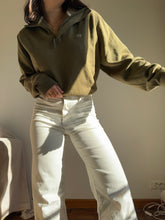 Charger l&#39;image dans la galerie, Pull half zip Lacoste kaki - L
