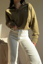 Charger l&#39;image dans la galerie, Pull half zip Lacoste kaki - L
