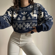 Upload image to gallery, Pull Adidas winter edition en laine - L
