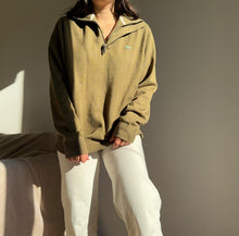 Charger l&#39;image dans la galerie, Pull half zip Lacoste kaki - L
