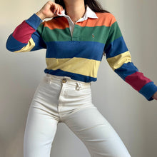 Upload image to gallery, Polo Ralph Lauren à rayures multicolores - XS
