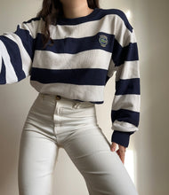 Upload image to gallery, Pull Lacoste Club inspiration marinière - L
