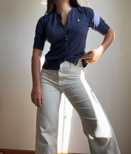 Charger l&#39;image dans la galerie, Gilet Ralph Lauren manche courte en coton - S
