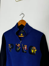 Charger l&#39;image dans la galerie, Pull half zip Ralph Lauren collection Polo Bear winter edition - XS
