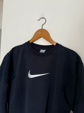 Charger l&#39;image dans la galerie, Sweat Nike brodé vintage bleu marine - S
