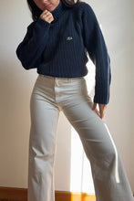 Charger l&#39;image dans la galerie, Pull col roulé Lacoste en grosse maille côtelée - M
