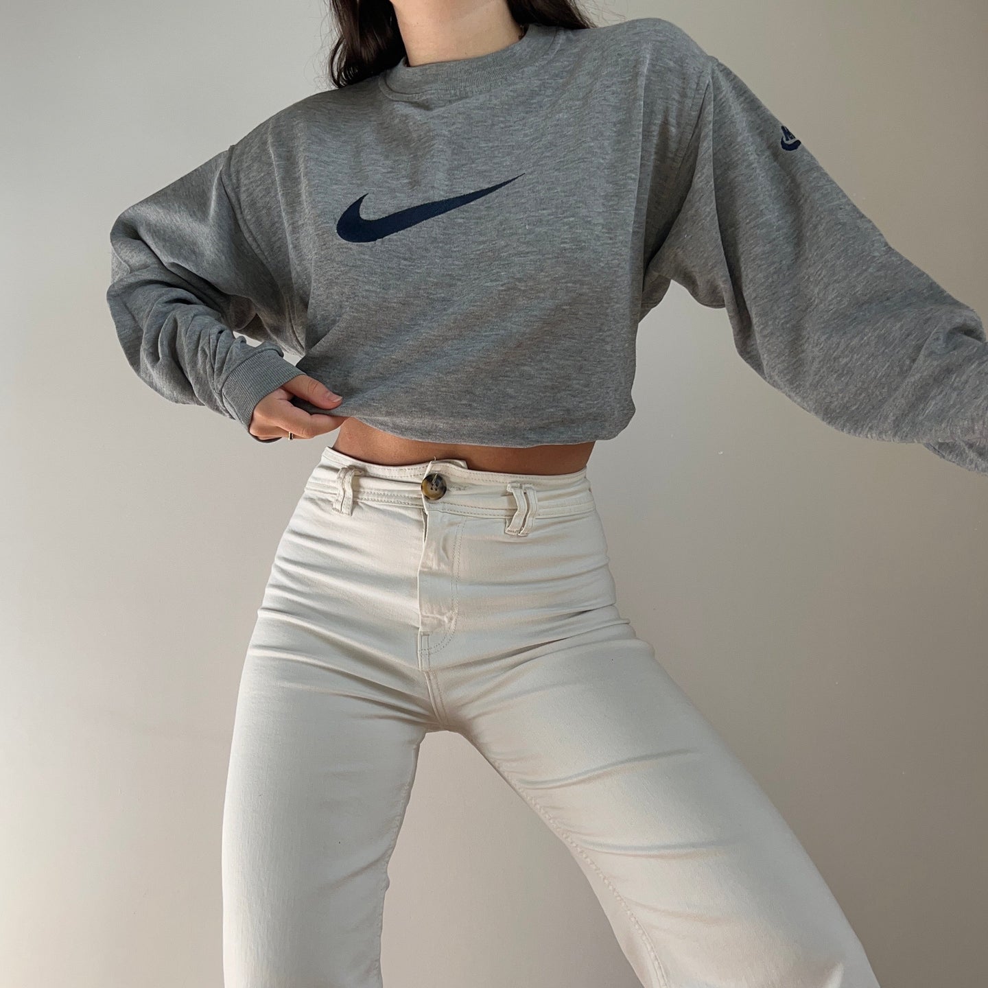 Sweat Nike brodé vintage - M