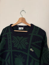 Charger l&#39;image dans la galerie, Pull Lacoste en grosse maille des années 80&#39; made in France - L
