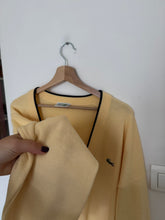 Charger l&#39;image dans la galerie, Gilet Lacoste en coton des années 80&#39; made in France - XL

