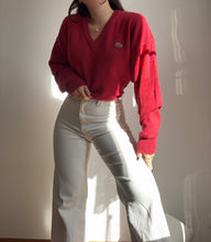 Charger l&#39;image dans la galerie, Pull col V Lacoste fabriqué en France - L
