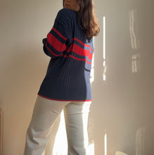 Charger l&#39;image dans la galerie, Pull Lacoste à la maille tressée des années 90&#39;s - XL
