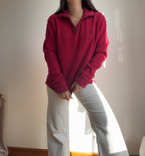 Charger l&#39;image dans la galerie, Pull half zip Ralph Lauren en coton - S

