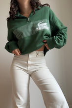 Charger l&#39;image dans la galerie, Pull half zip &quot;Le Club Lacoste&quot; en coton - L
