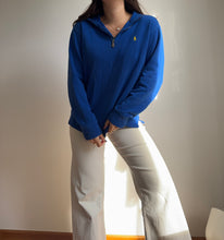 Charger l&#39;image dans la galerie, Pull half zip Ralph Lauren en coton - S
