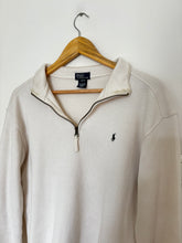 Upload image to gallery, Pull half zip Ralph Lauren en coton - S
