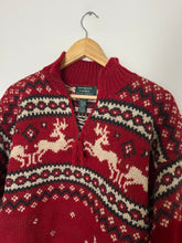 Upload image to gallery, Pull half zip Ralph Lauren en grosse maille - L
