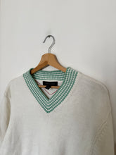 Upload image to gallery, Pull col V Tommy Hilfiger en coton - L
