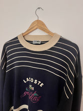 Upload image to gallery, Pull Lacoste Yatching brodé des années 80&#39; - XL
