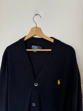 Upload image to gallery, Gilet Ralph Lauren bleu marine en coton - L
