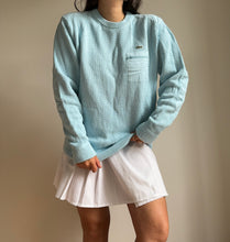 Upload image to gallery, Pull Lacoste bleu ciel en coton - M
