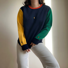 Upload image to gallery, Pull Ralph Lauren color block neuf - XS
