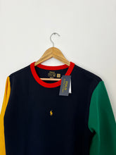 Charger l&#39;image dans la galerie, Pull Ralph Lauren color block neuf - XS
