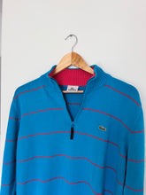 Upload image to gallery, Pull half zip Lacoste à rayures - L
