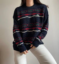 Upload image to gallery, Pull Lacoste en grosse maille des années 80’ - L
