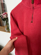 Charger l&#39;image dans la galerie, Pull half zip Ralph Lauren framboise - XL
