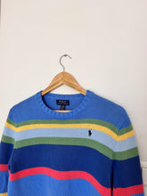 Charger l&#39;image dans la galerie, Pull Ralph Lauren multicolore - S
