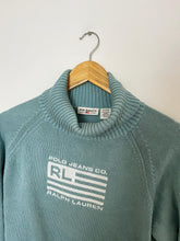 Upload image to gallery, Pull col roulé Ralph Lauren american flag - M
