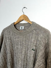 Upload image to gallery, Pull Lacoste en grosse maille torsadée - XL
