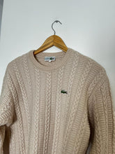 Upload image to gallery, Pull Lacoste en grosse maille torsadée - L
