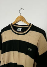 Upload image to gallery, Pull Lacoste à rayures des années 80&#39; - L
