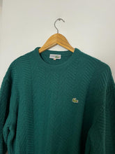 Upload image to gallery, Pull Lacoste des années 80&#39; maille chevrons - L
