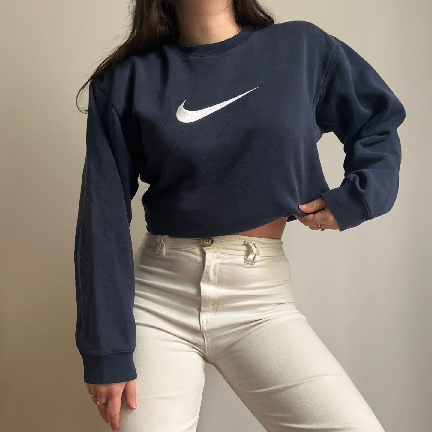 Sweat Nike en coton vintage - S