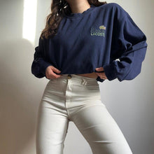 Upload image to gallery, Pull « La Chemise Lacoste » années 80’ fabriqué en France - XL
