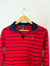 Charger l&#39;image dans la galerie, Pull half zip Ralph Lauren à rayures - XS
