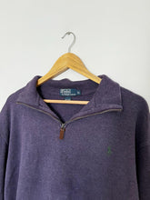 Charger l&#39;image dans la galerie, Pull half zip Ralph Lauren en coton - XL
