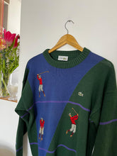 Upload image to gallery, Pull Lacoste Golf des années 80 collector - L
