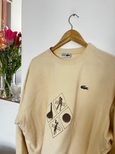 Upload image to gallery, Pull Lacoste broderie sport des années 80&#39; - XL
