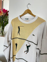 Upload image to gallery, Pull Lacoste Golf des années 80 collector - XL
