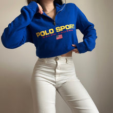 Charger l&#39;image dans la galerie, Pull half zip Ralph Lauren &quot;Polo Sport&quot; - S
