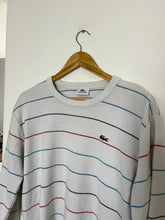 Upload image to gallery, Pull Lacoste à rayures multicolores - L
