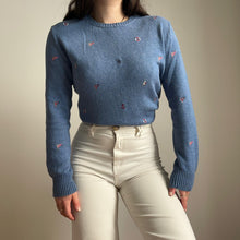 Upload image to gallery, Pull Ralph Lauren en coton broderie marine - XS
